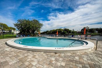 Three resort-style pools, including one riverfront